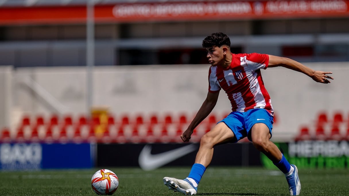 Selim El Jebbari, joueur de l'Atlético Madrid