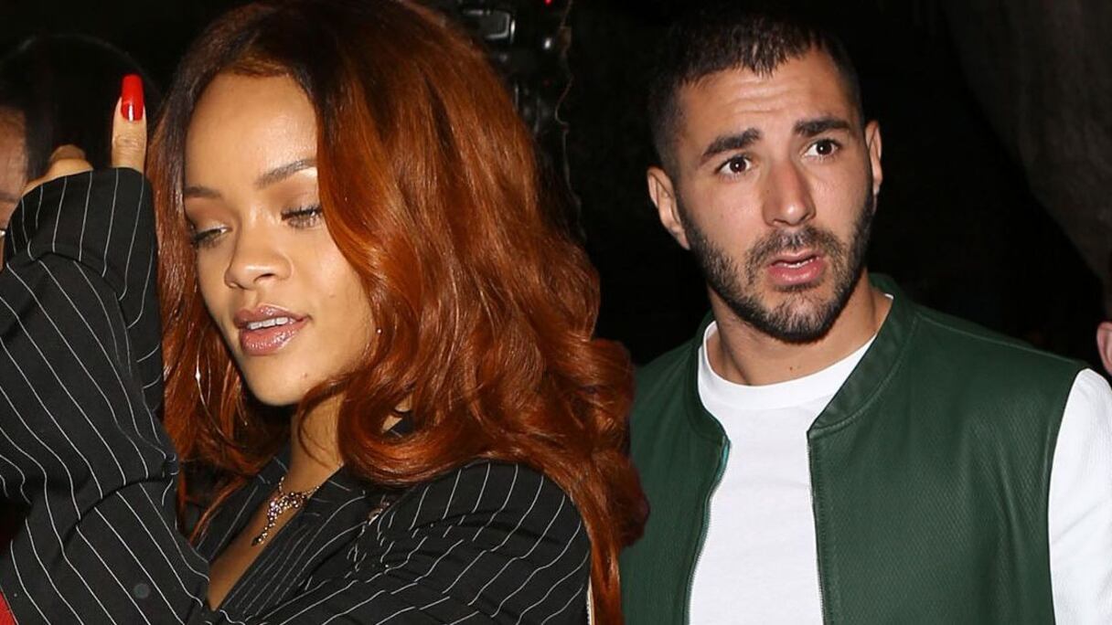 La relation entre Benzema et la chanteuse Rihanna avait fait le buzz