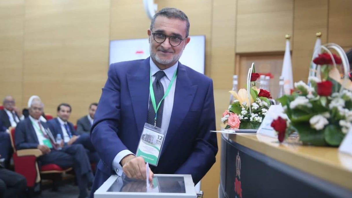 Fayçal Laraïchi, président de la Fédération royale marocaine de tennis.