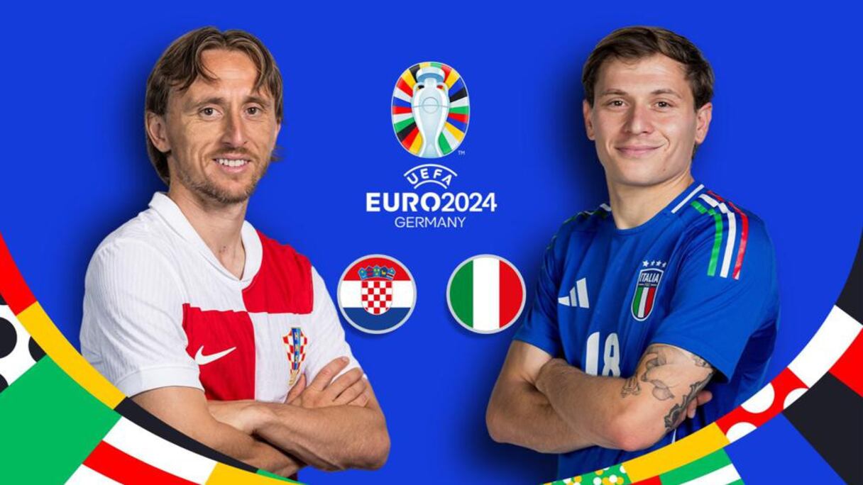 Luka Modric et Nicolò Barella (Photomontage)