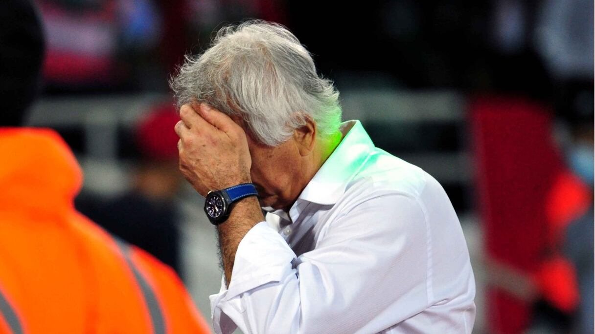 Vahid Halilhodzic, sélectionneur des Lions de l'Atlas.