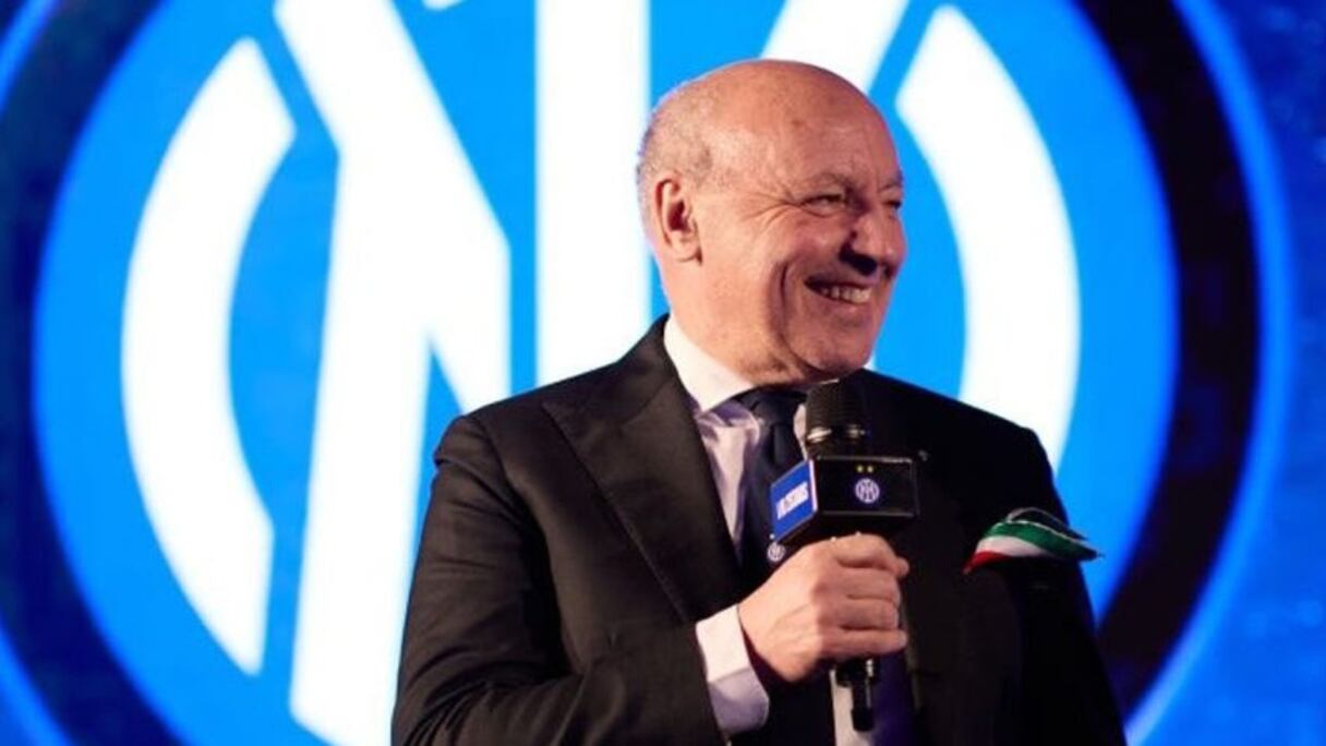 Beppe Marotta, nouveau président de l'Inter Milan