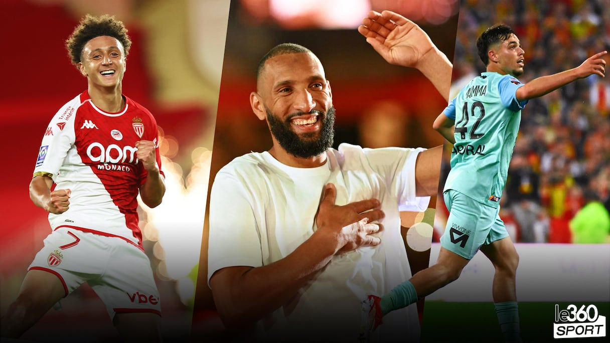 Eliesse Ben Sghir, Yunis Abdelhamid et Othmane Maamaa.