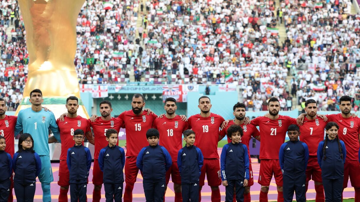 Le onze de l'Iran à la Coupe du Monde 2022.