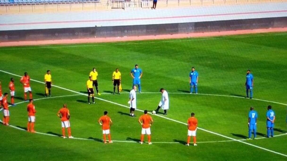 Les joueurs de la Botola gardent les mêmes réflexes d'avant Covid-19.
