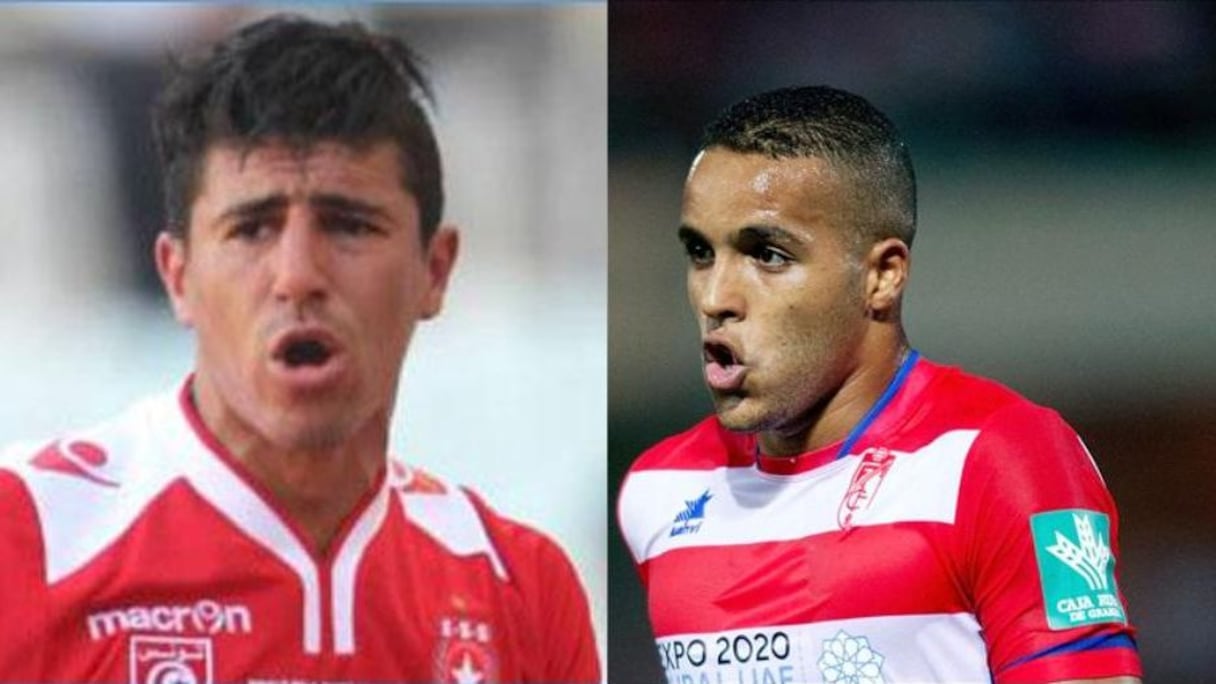 Baghdad Bounedjah et Youssef El Arabi