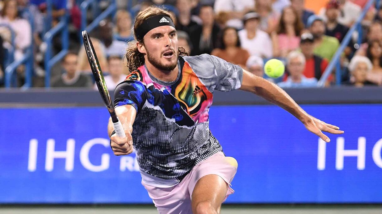Le tennisman grec Stefanos Tsitsipas.