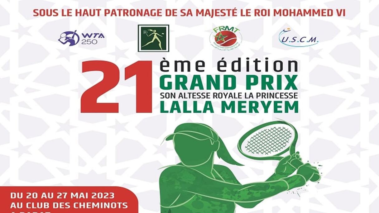 Affiche de la 21 édition du Grand Prix Lalla Meriem