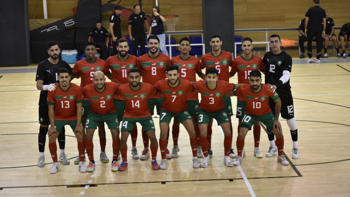 L'équipe nationale de futsal.