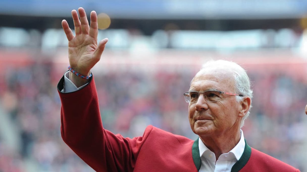 Franz Beckenbauer, décédé le 7 janvier 2024 à l'âge de 78 ans.