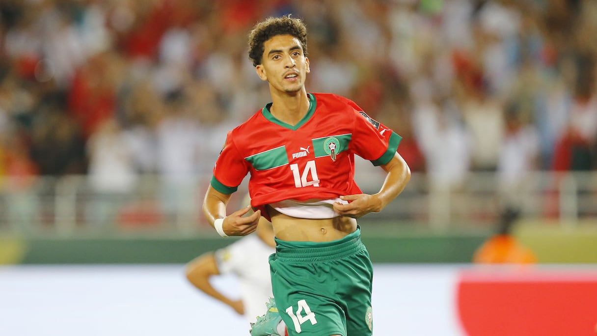 Oussama Targhalline, international marocain.