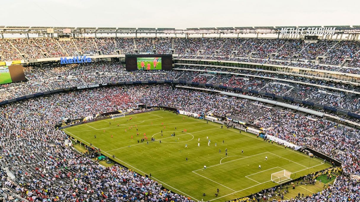 Le MetLife Stadium de New York/New Jersey, USA. (84,953 places)