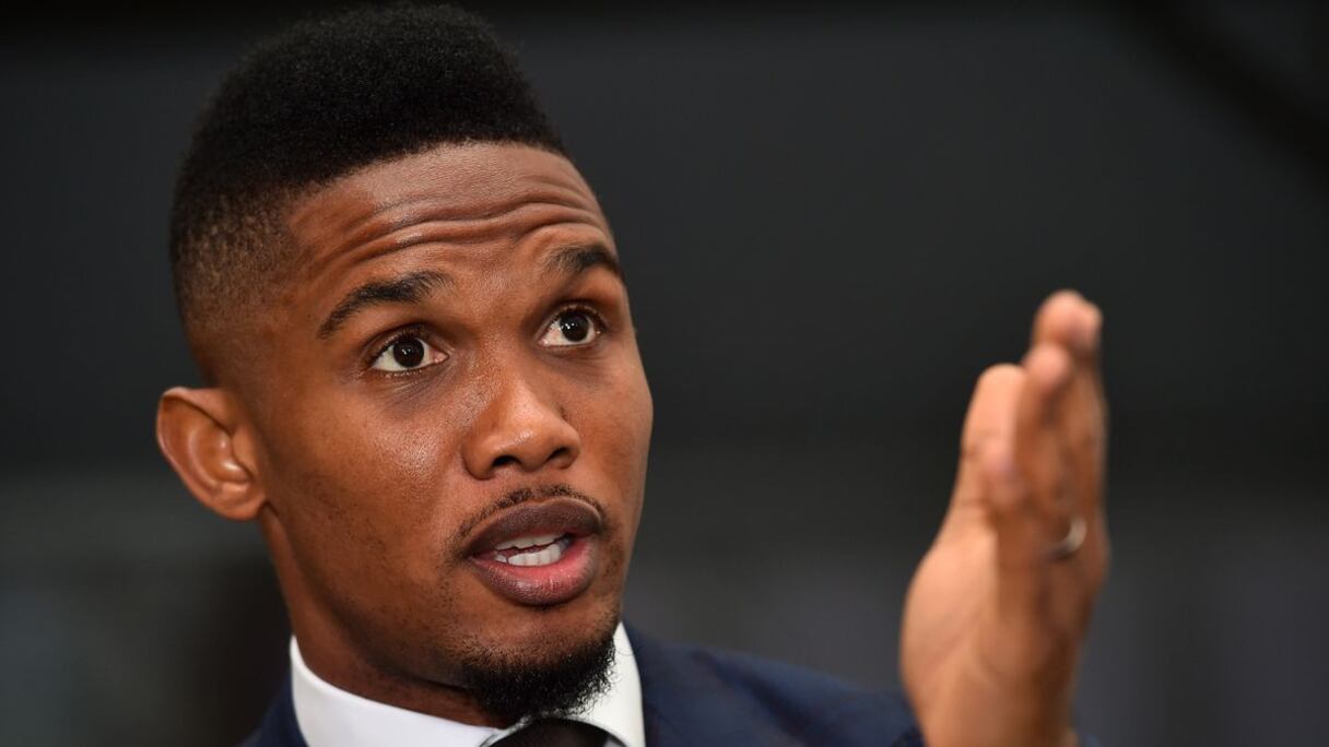 Samuel Eto'o, président de la Fédération camerounaise de football.