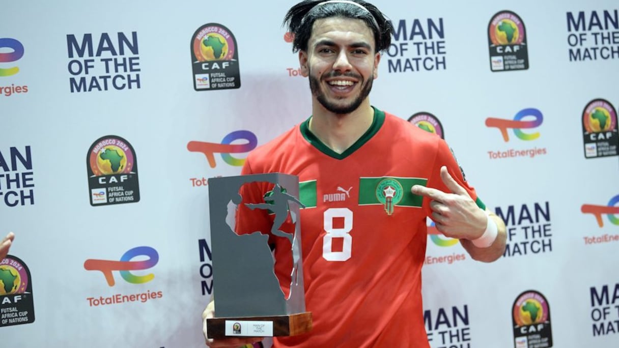 Sofiane Chaaraoui élu homme du match Maroc-Angola.