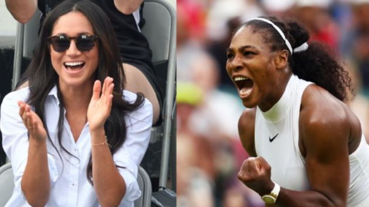 Serena Williams et Meghan Markle.