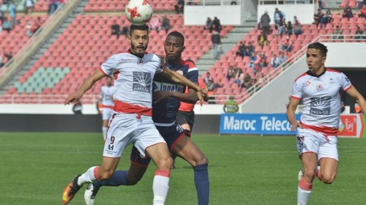 Un précédent duel entre le Wydad de Casablanca et le FUS de Rabat, en Botola D1.