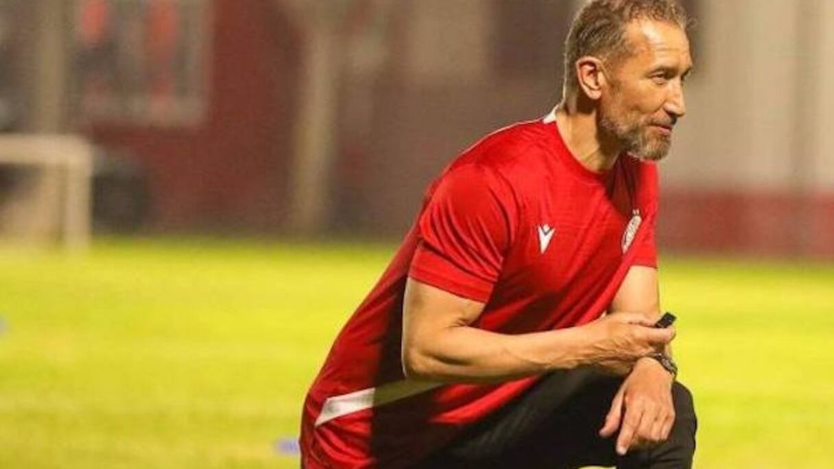 Aziz Ben Askar, entraineur du Wydad de Casablanca.