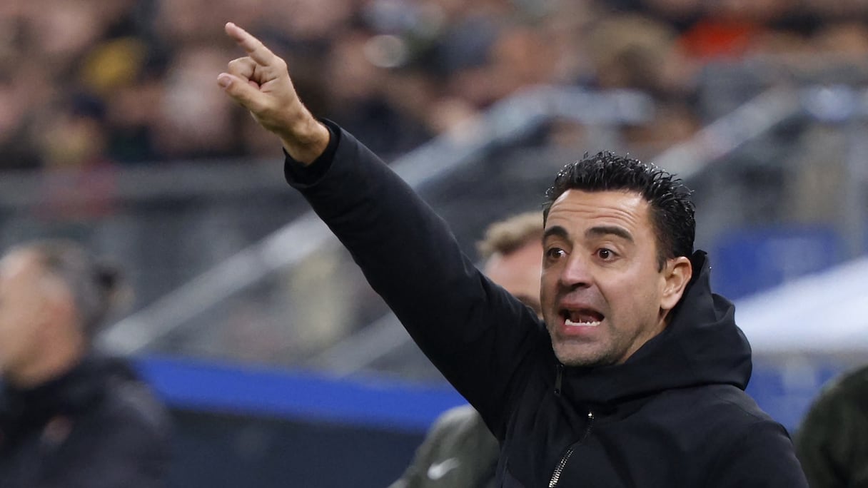 Xavi, entraîneur du Barça.