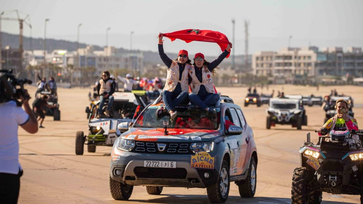 Le Rallye Aïcha des Gazelles.