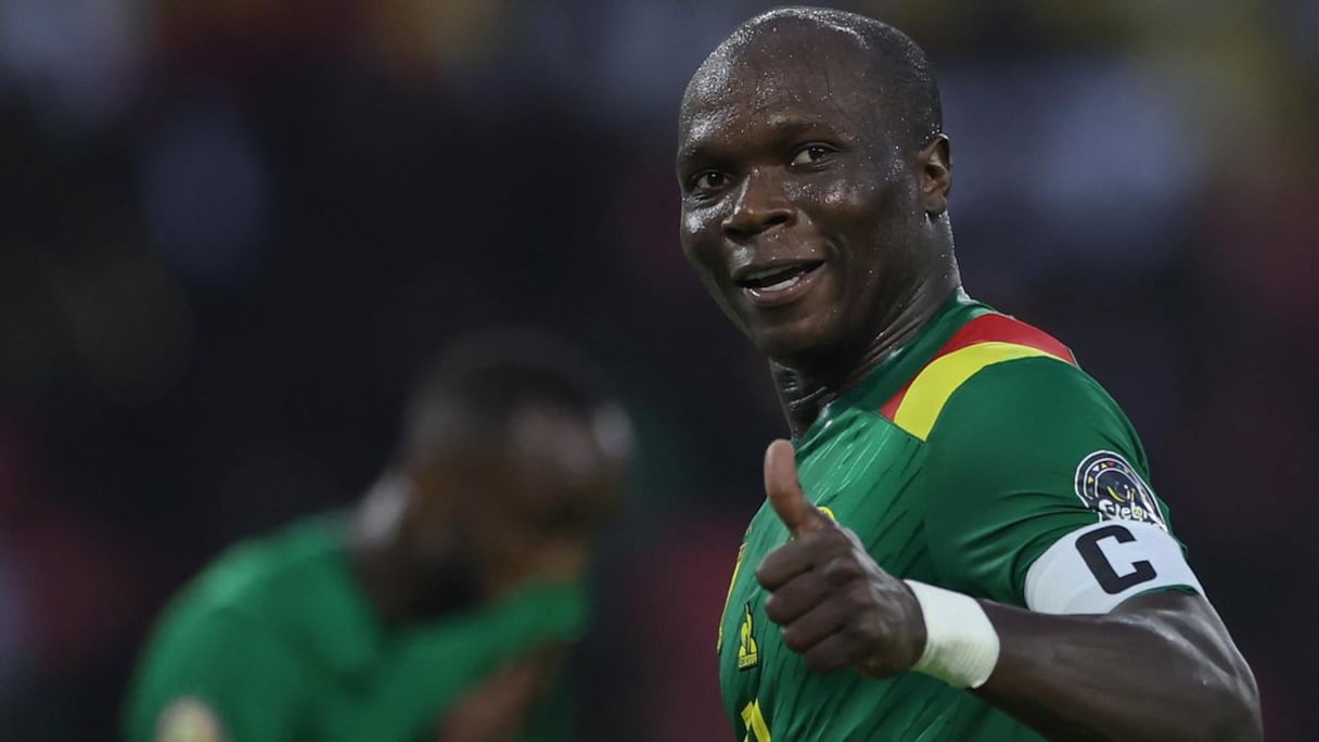 Vincent Aboubakar, meilleur buteur de la CAN 2021.