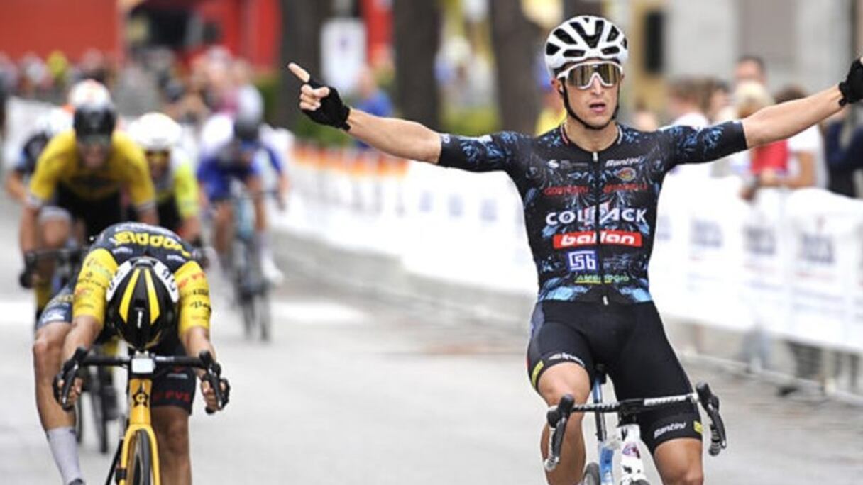 L’Italien Lorenzo Cataldo, vainqueur de la 5ème étape du tour du Maroc 2024