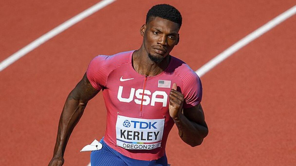 L'américain Fred Kerley, deuxième performance mondiale de l'année sur 100 m lors du meeting de Yokohama