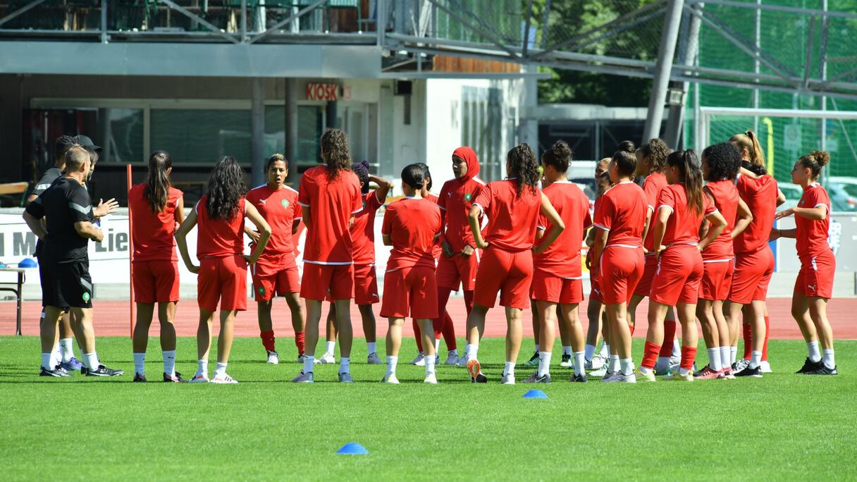 Les Lionnes de l'Atlas en stage de préparation en Autriche.