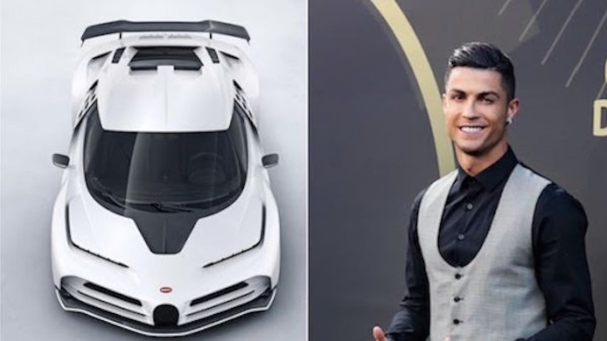Cristiano Ronaldo s'est offert une Bugatti Centodieci à 8 millions d'euros.