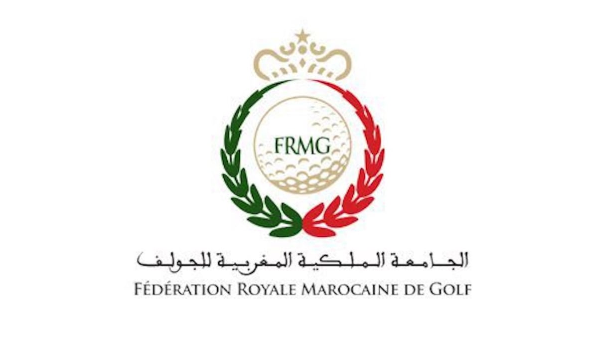 Le logo de la Fédération royale marocaine de golf (FRMG).