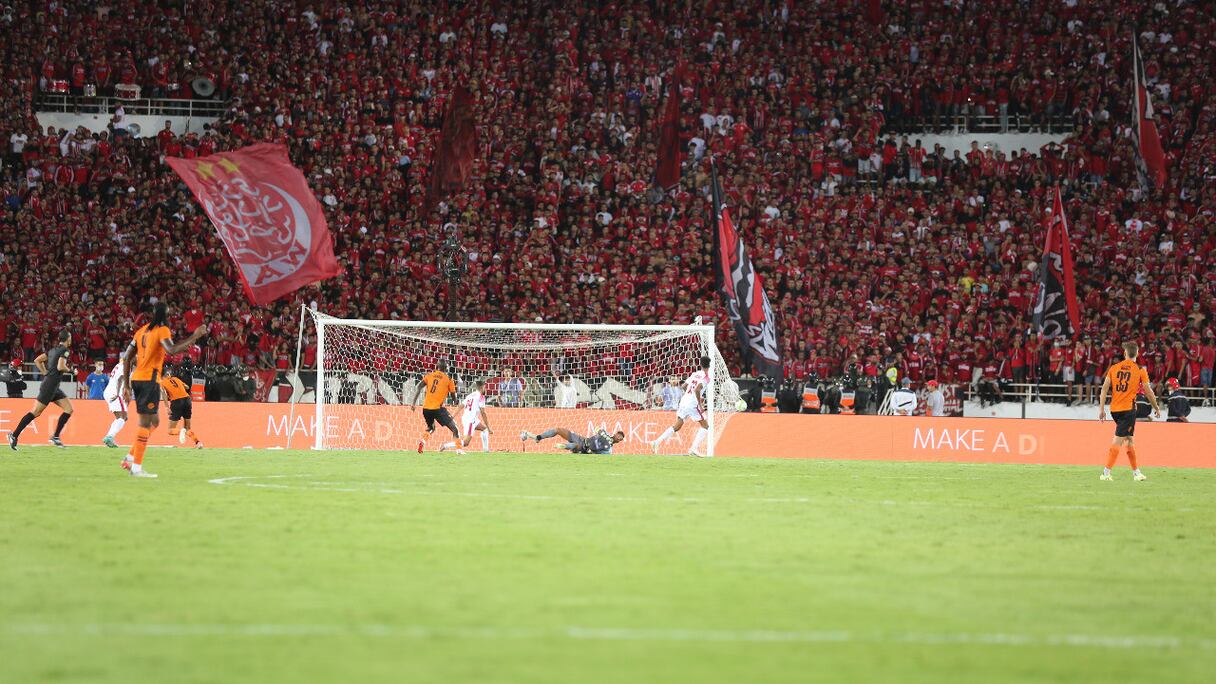 La RSB remporte la Supercoupe de la CAF contre le Wydad, samedi 10 septembre 2022.