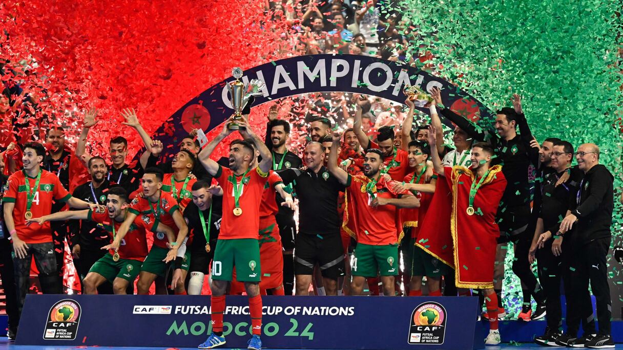 Les Lions de l'Atlas de futsal