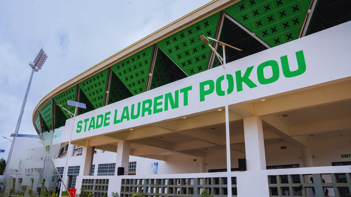 Le Stade Laurent Pokou de San Pédro.