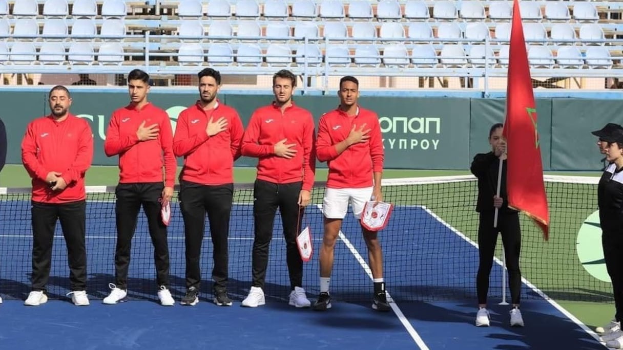 L'équipe nationale de tennis.
