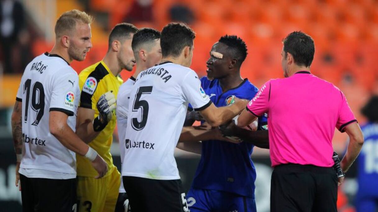 Valence contre Getafe, dimanche 1er octobre 2020.