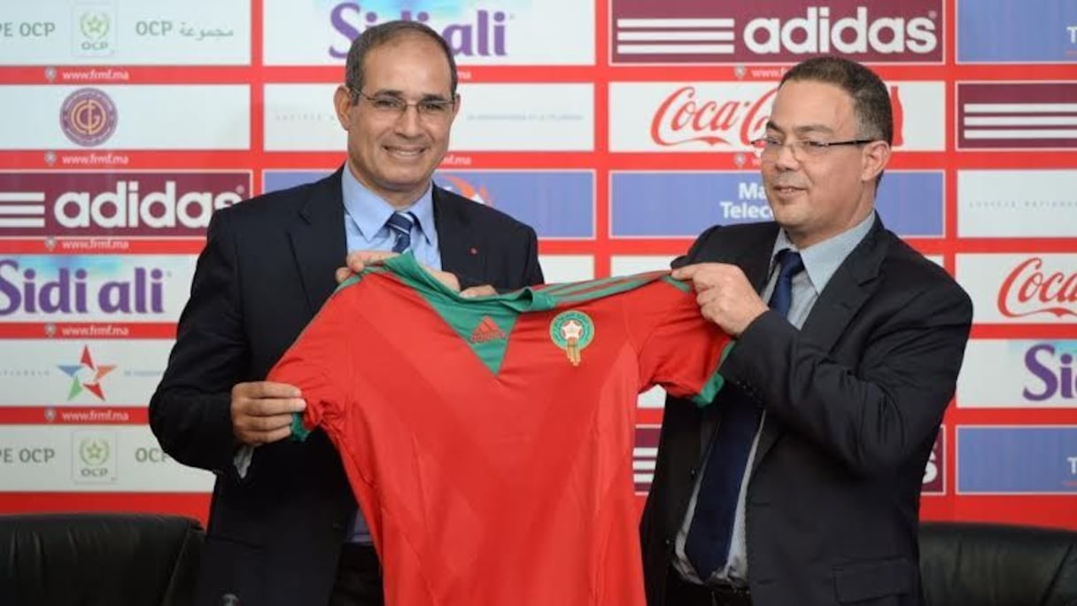 Badou Zaki et Fouzi Lekjaa.