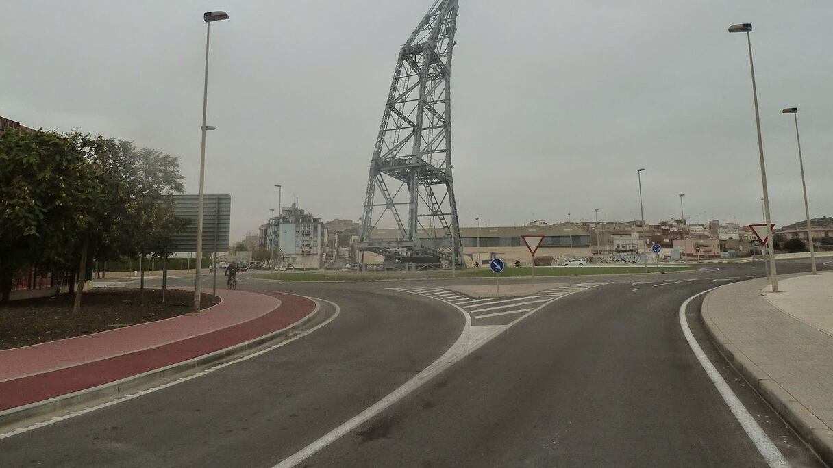 Le lieu de l'accident
