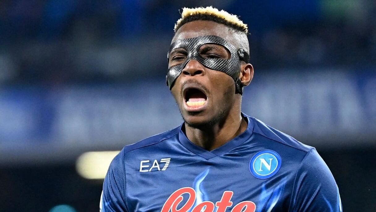Victor Osimhen, joueur de Napoli