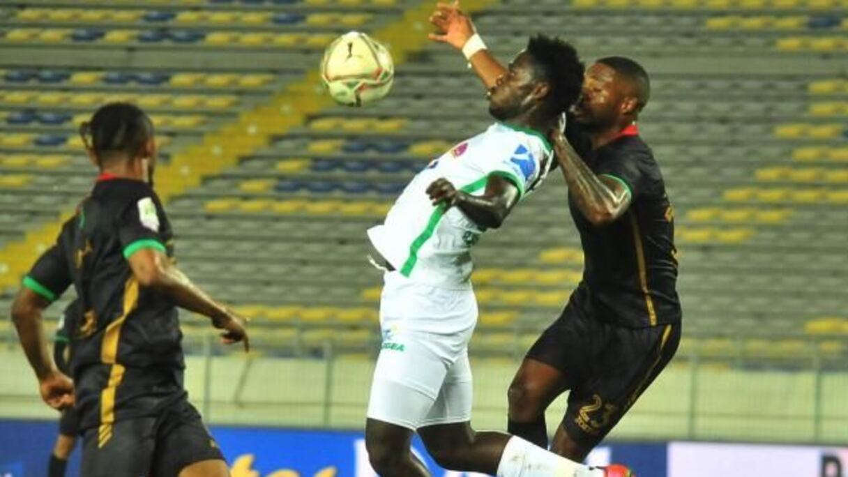Ben Malango, l'attaquant du Raja de Casablanca.