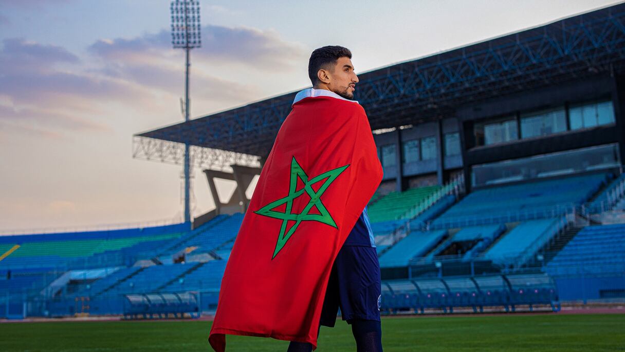 Walid El Karti, international marocain de Pyramids FC (Egypte).