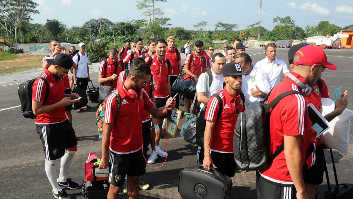 Les Lions arrivent à Port-Gentil