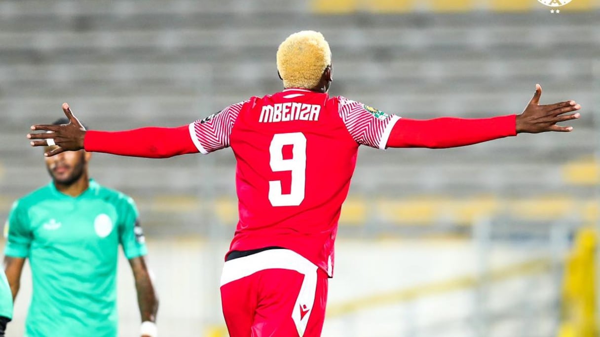 Guy Mbenza, joueur du Wydad de Casablanca.