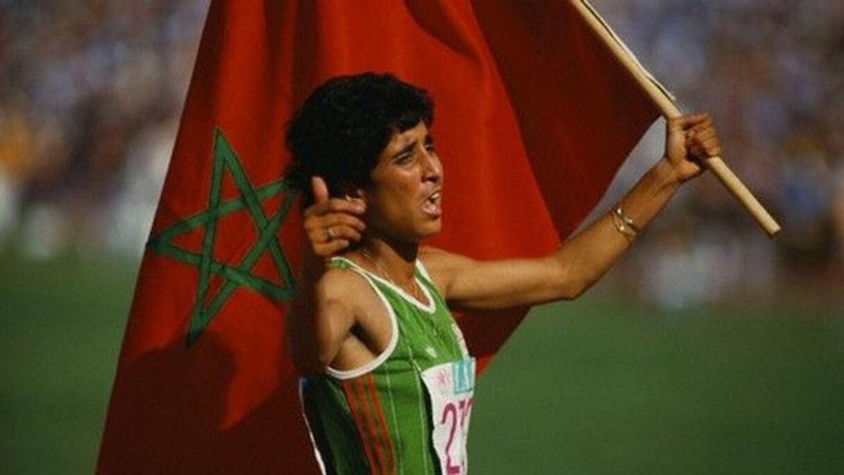Nawal Moutawakil, ancienne gloire de l'athlétisme marocain.