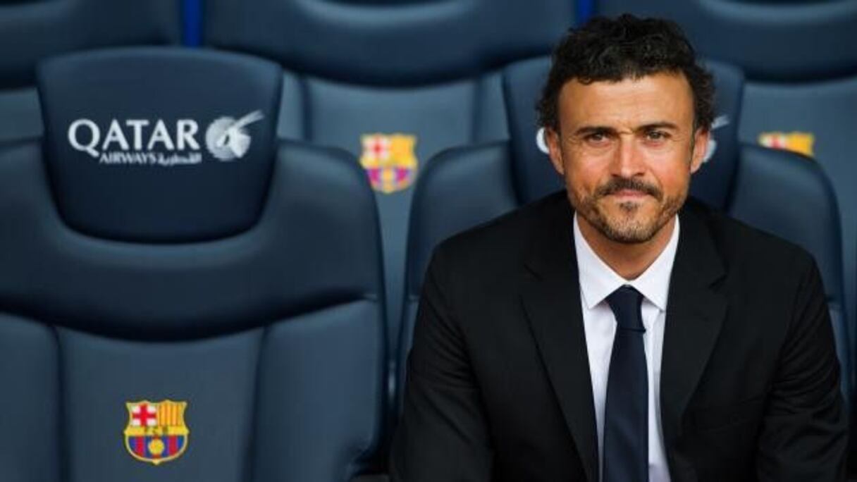 Luis Enrique, coach du FC Barcelone.