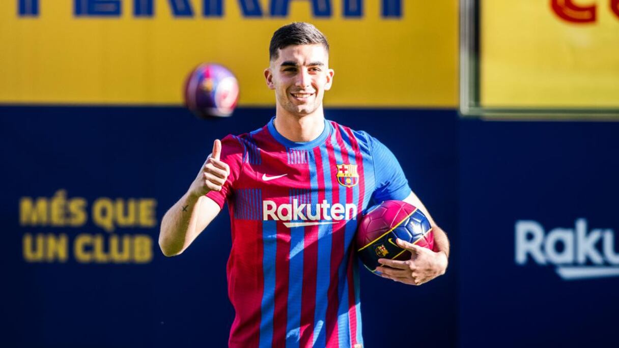 Ferran Torres, nouvelle recrue du Barça.