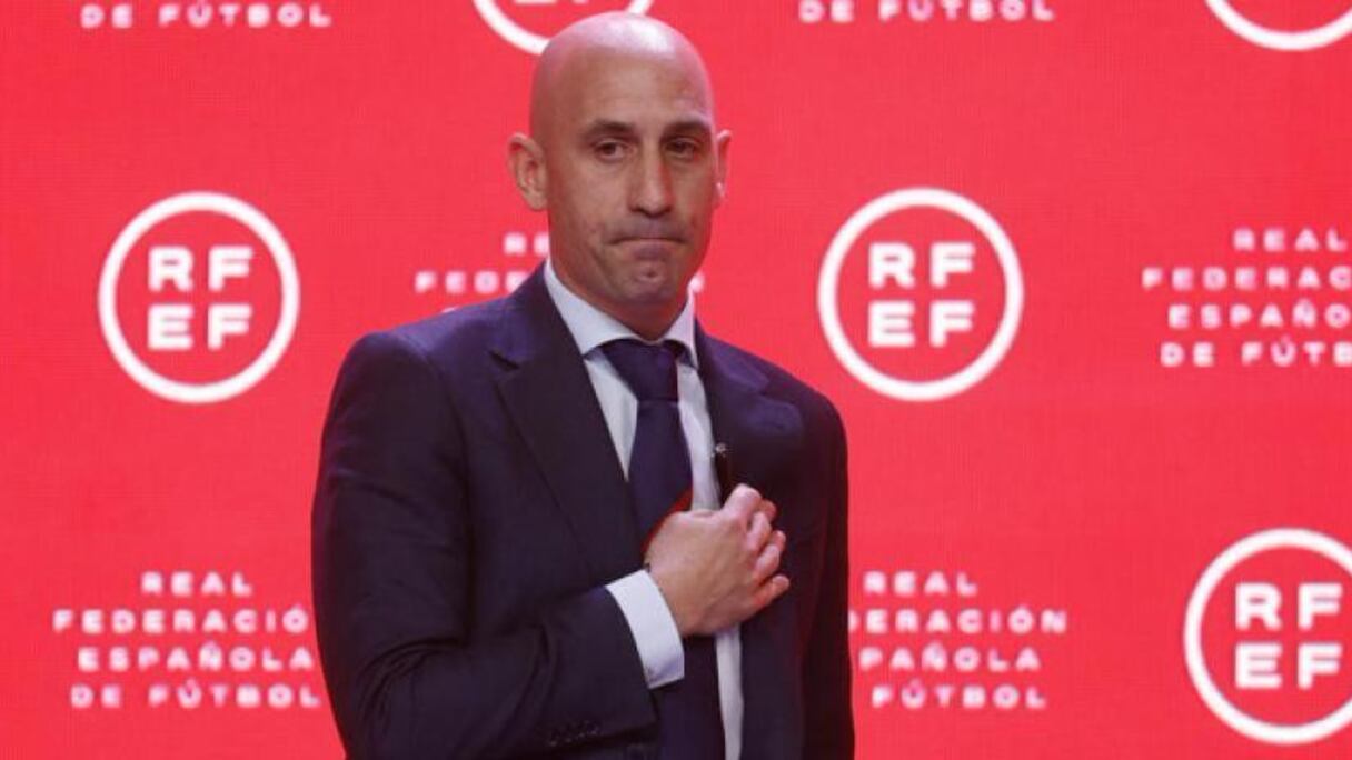 Luis Rubiales, président controversé de la Fédération espagnole de football (RFEF).