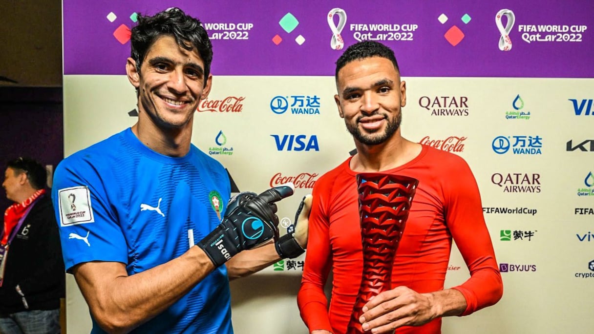 Yassine Bounou et Youssef En-Nesyri