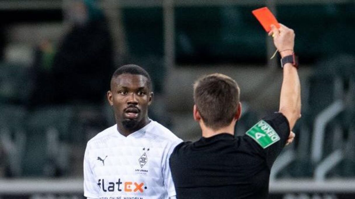 Marcus Thuram, l'attaquant international français du Borussia Mönchengladbach Marcus.