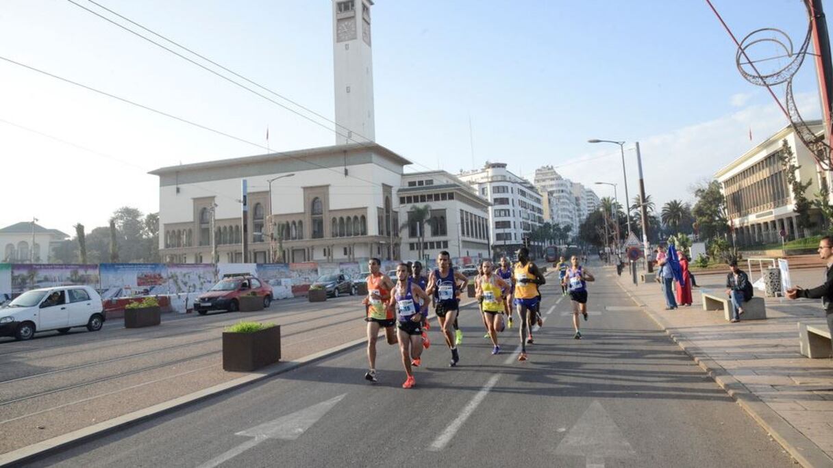 Une précédente édition du Marathon international de Casablanca.