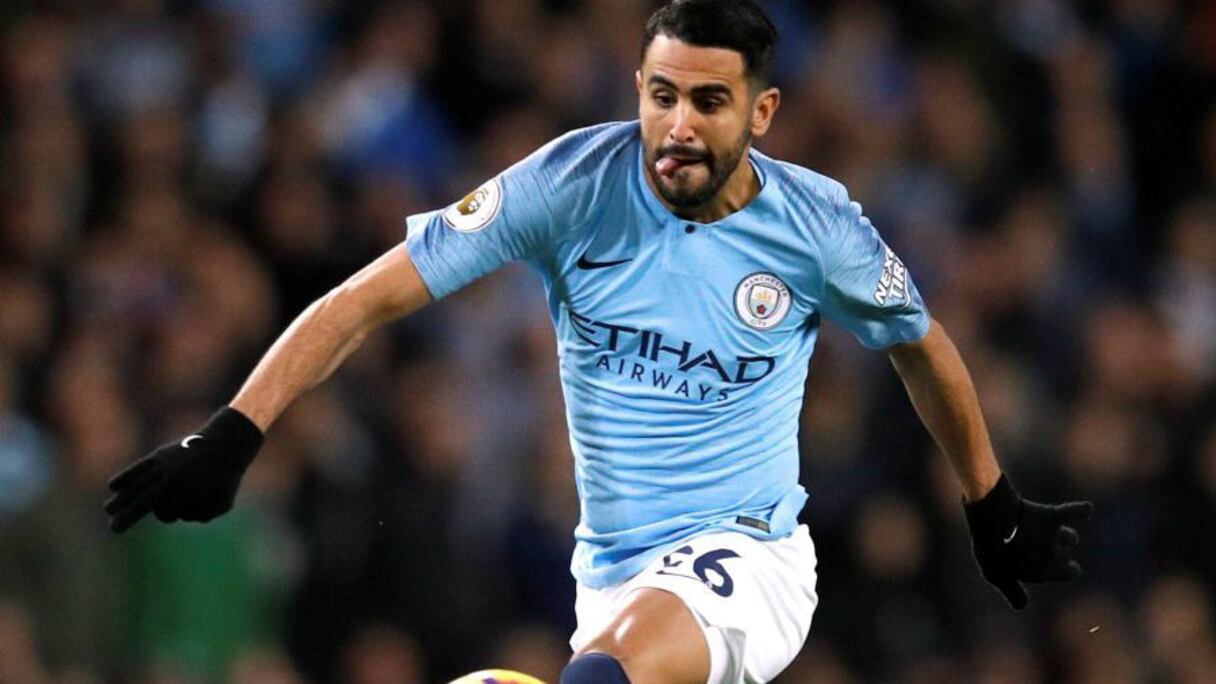 Riyad Mahrez, joueur de Manchester City