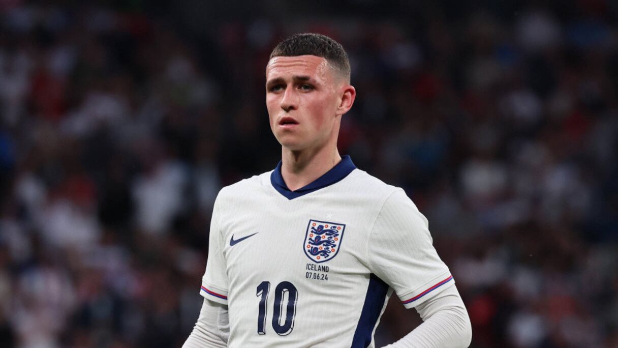 Phil Foden, attaquant de l'Équipe nationale d'Angleterre